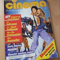 Cinema Nr.11/1986 Heft 102 - Stuntmen - Das Spiel mit dem Tod