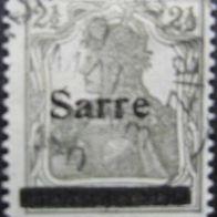 Saargebiet - 1920 - Michel Nr. 2, Type 1 - gestempelt & geprüft