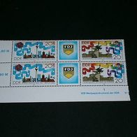 DDR, MNr.3248/49, 2 Dreierstreifen postfrisch