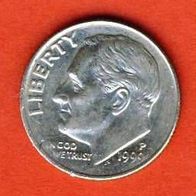 USA 1 Dime 1999 P