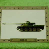 AMX - 50 (1951 - Frankreich) - Infokarte über