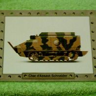 Char d`Assaut Schneider (1917 - Frankreich) - Infokarte über