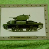 Cruiser Mk I CS/ A.9 (1939 - Großbritannien) - Infokarte über