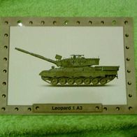Leopard 1 A3 (1973 - Deutschland) - Infokarte über