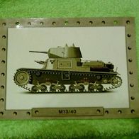 M13/40 (1940 - Italien) - Infokarte über