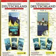 2 x 4 Abonnenten-Ausgaben "Philatelistische Impressionen - Sehenswertes Deutschland"