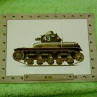 R 35 (1936 - Frankreich) - Infokarte über