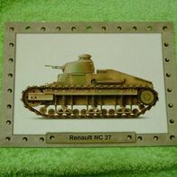 Renault NC 27 (1927 - Frankreich) - Infokarte über