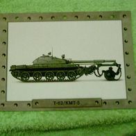 T - 62/ KMT - 5 (1950 - Russland) - Infokarte über