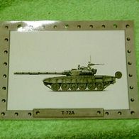 T - 72A (1979 - Russland) - Infokarte über