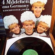 Geschwister Jacob - 4 Mädchen aus Germany - rare ´67 CBS LP - Topzustand !