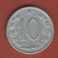 Tschechoslowakei 10 Haleru 1965
