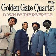 7"Golden Gate Quartet · Down By The Riverside (RAR 1970)