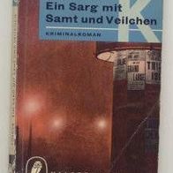 Ullstein Taschenkrimi " Ein Sarg mit Samt und Veilchen "