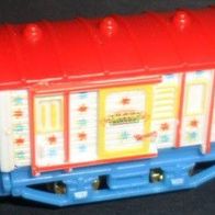 Güterwagen Rot / Blau