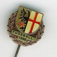 Fussball 1988 Memmingen Sparkasse Anstecknadel :