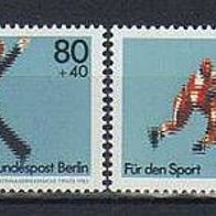 Berlin 698 - 699 (Sporthilfe) postfrisch