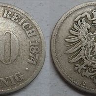 Deutsches Reich 10 Pfennig 1874 (C) ## S3
