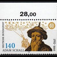 Bund MiNr. 1607 postfrisch Oberrand (11-110)