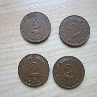 2 Pf. 1962 D, F, G und J
