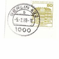 Berlin Mi.-Nr. 674 mit Berlinstempel auf Briefstück
