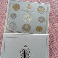 Vatikan 1999 KMS Münzsatz mit 1000 Lire Silber - sehr rar !! * *