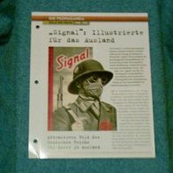 Signal": Illustrierte für das Ausland - Infokarte über