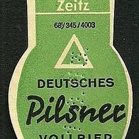 ALT ! Bieretikett Brauerei F. Oettler † 1993 Zeitz Burgenlandkreis Sachsen-Anhalt