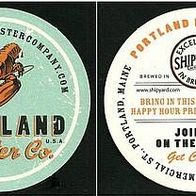 Bierdeckel Portland Lobster Co. - Shipyard Brewing Co., Portland, Maine, USA