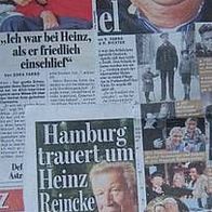 Heinz Reincke Clippings Berichte Sammlung