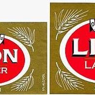 ALT ! Bieretiketten The South African Breweries Ltd Sandton Provinz Gauteng Südafrika