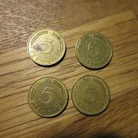 5 Pf. 1982 D, F, G und J
