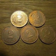 2 Pf. 1992 A, D, F, G und J