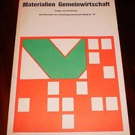 Materialien Gemeinwirtschaft-Fragen u. Antworten (Schiftenreihe der IG Metall Nr. 59)