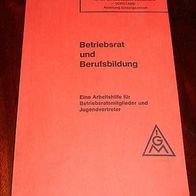 Betriebsrat und Berufsbildung - Eine Arbeitshilfe für Betriebsratsmitglieder und ...