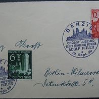 Sonderst. - Danzig grüßt jubelnd seinen Führer und Befreier - 1939 - MiNr. 714, 715