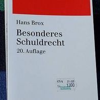 Besonderes Schuldrecht, Hans Brox, 20. Auflage