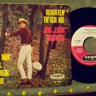 Jim "Lord" Harvest u.s. Western Boys- 7" Was mir bleibt ist mein Banjo ´65 Vogue