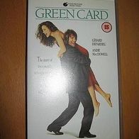 Green Card Englisches Orginal VHS
