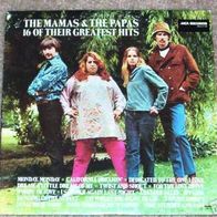 MAMAS & PAPAS - 16 Of Their Greatest Hits LP