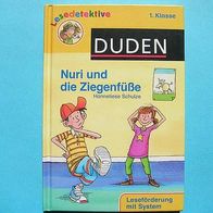 Kinderbuch Duden - Lesedetektive - Nuri und die Ziegenfüße