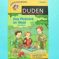 Kinderbuch Duden - Lesedetektive - Das Picknick im Wald