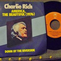 Charlie Rich - 7" America, the beautiful ´76 Epic- mint