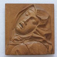 Madonna Holz - Relief