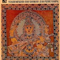 Yehudi Menuhin-Shankar-Rampal: Improvisations - West Meets East - Album 3 LP INDIA