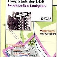 Landkarte Berlin Ostalgie DDR Stadtplan Historie Alt und neu