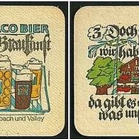 ALT ! Bierdeckel "GRAF ARCO BIER" : Brauereien Adldorf Birnbach Valley