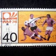 Marke: Fußball.-WM 1974, Bundesrepublik