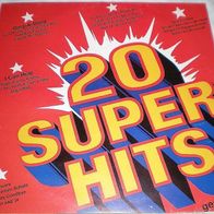20 SUPER HITS, Vinyl LP, 1970er, Sampler, 15 008