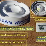 Werbe-Aschenbecher* Victoria-Versicherung
